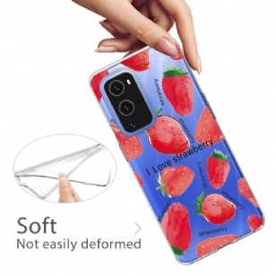 Coque OnePlus 9 Pro Strawberry