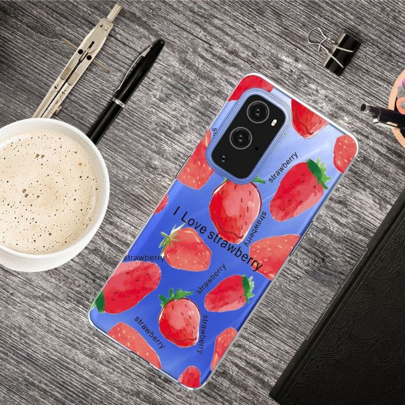 Coque OnePlus 9 Pro Strawberry