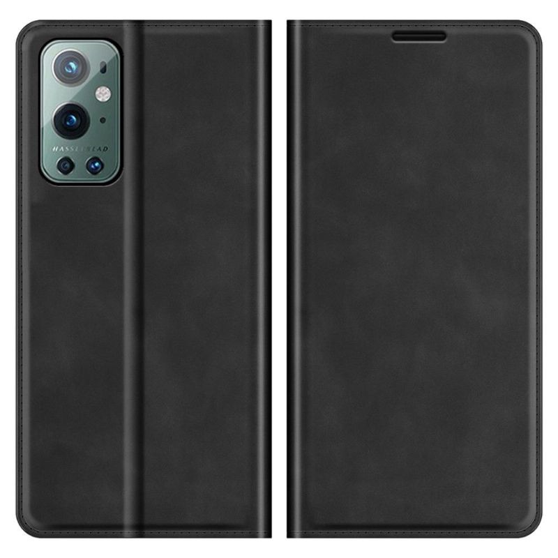 Étui OnePlus 9 Pro simili cuir fonction stand