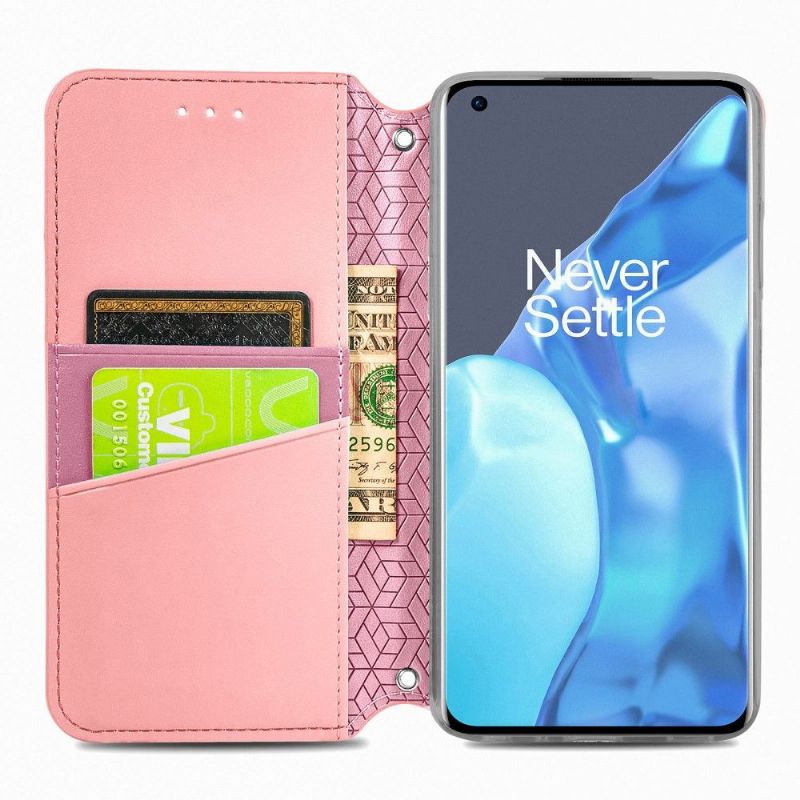 Housse OnePlus 9 Pro Chic Mandala effet cuir