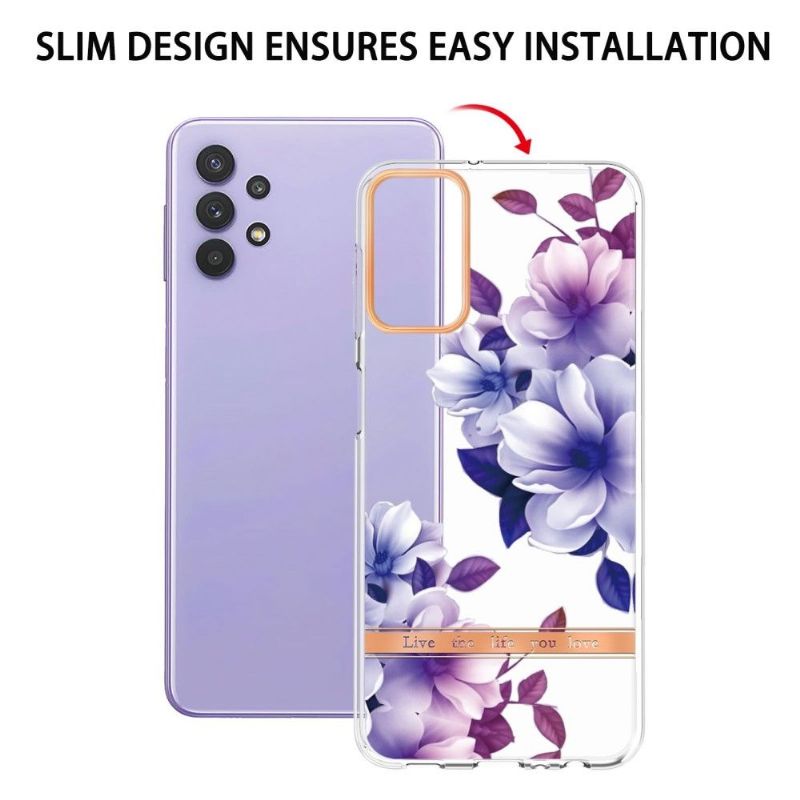 Coque Samsung Galaxy A13 Bégonia fleur