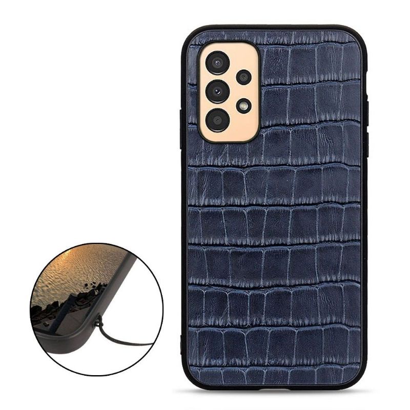 Coque Samsung Galaxy A13 Chic aspect peau de croco