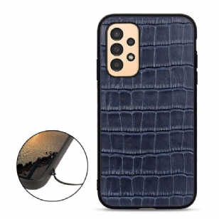 Coque Samsung Galaxy A13 Chic aspect peau de croco