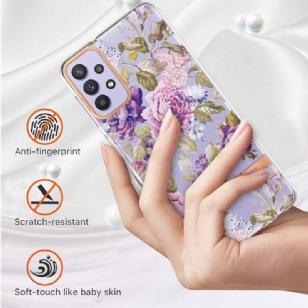 Coque Samsung Galaxy A13 La Pivoine violette