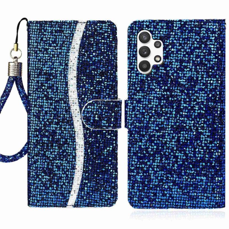 Housse Samsung Galaxy A13 Glitter Porte Cartes