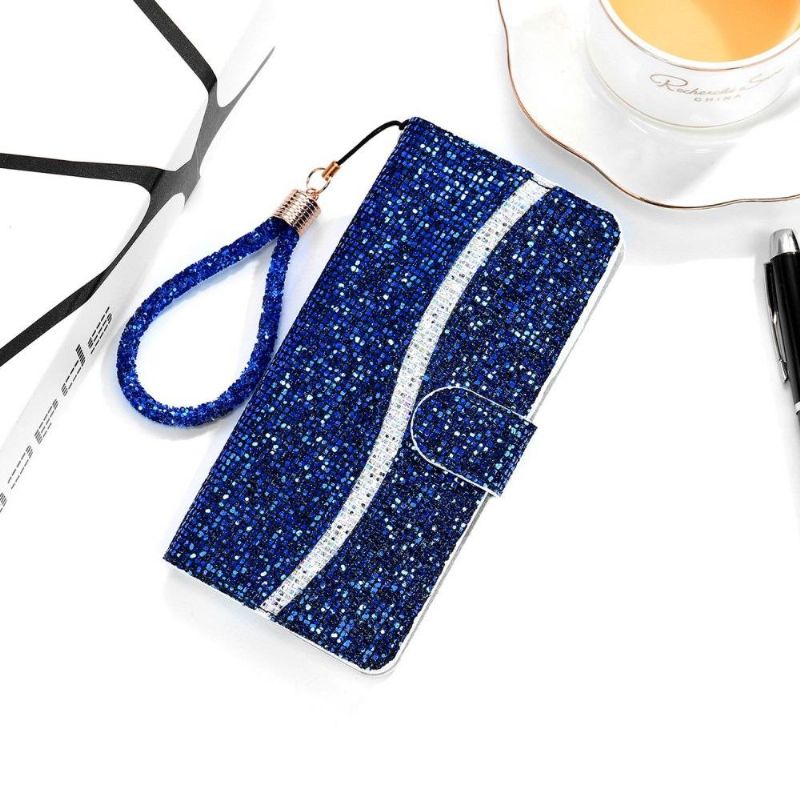 Housse Samsung Galaxy A13 Glitter Porte Cartes