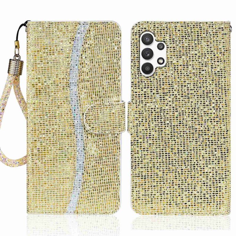 Housse Samsung Galaxy A13 Glitter Porte Cartes