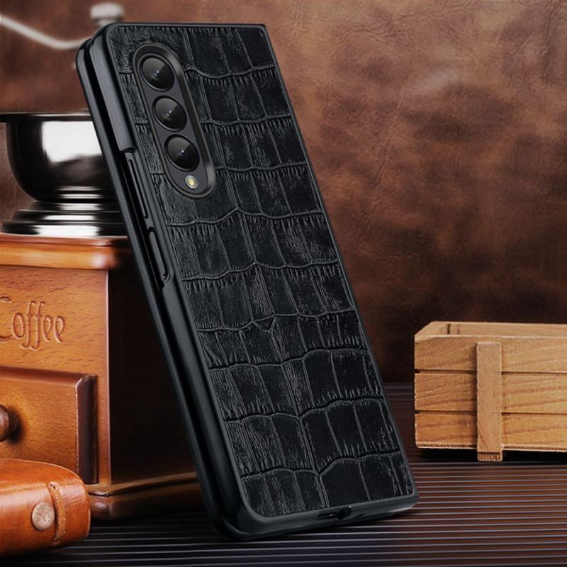 Coque Samsung Galaxy Z Fold 4 Croco Chic