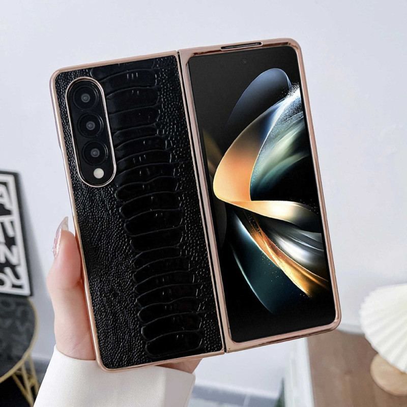 Coque Samsung Galaxy Z Fold 4 Croco Line