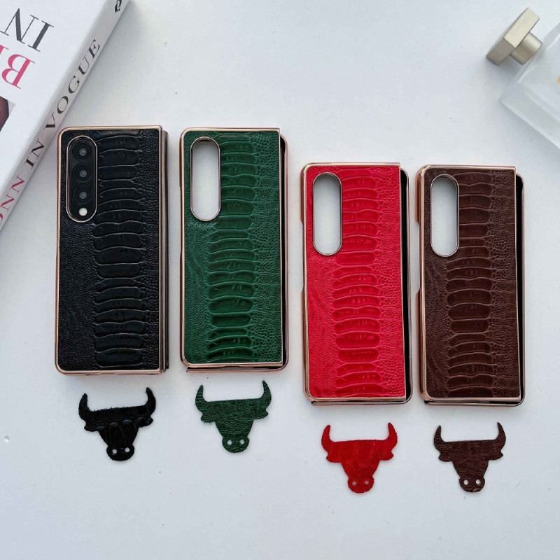 Coque Samsung Galaxy Z Fold 4 Croco Line