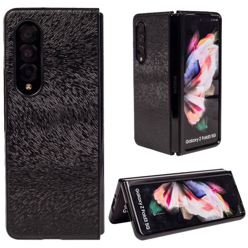 Coque Samsung Galaxy Z Fold 4 Relief Fourrure