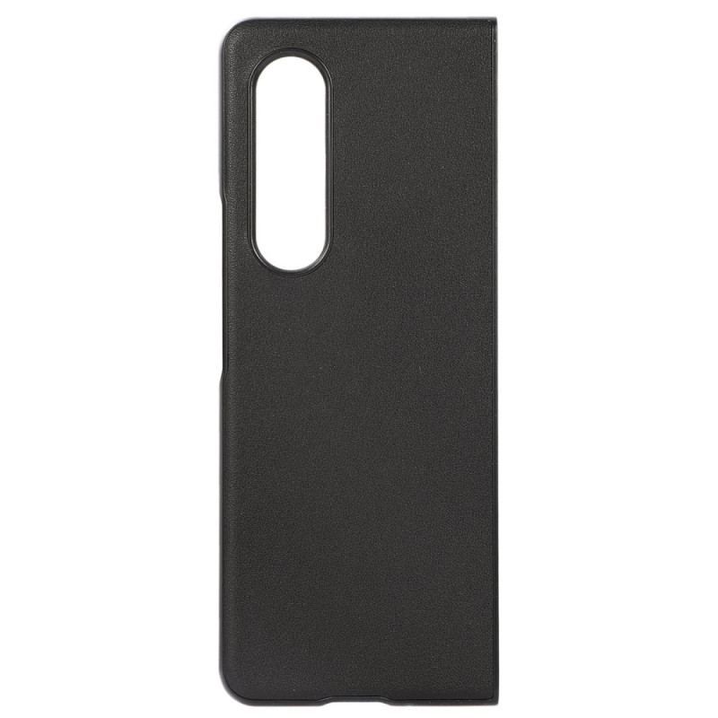 Coque Samsung Z Fold 4 Classique Cuir Véritable Enduit