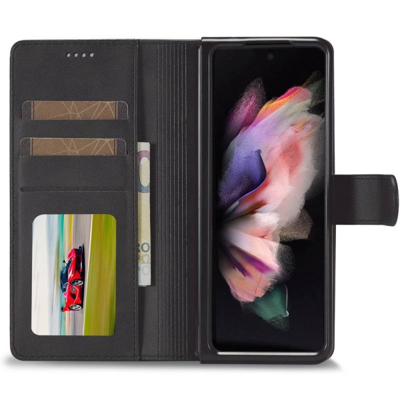 Housse Samsung Galaxy Z Fold 4 LC. IMEEKE Simili Cuir Classique