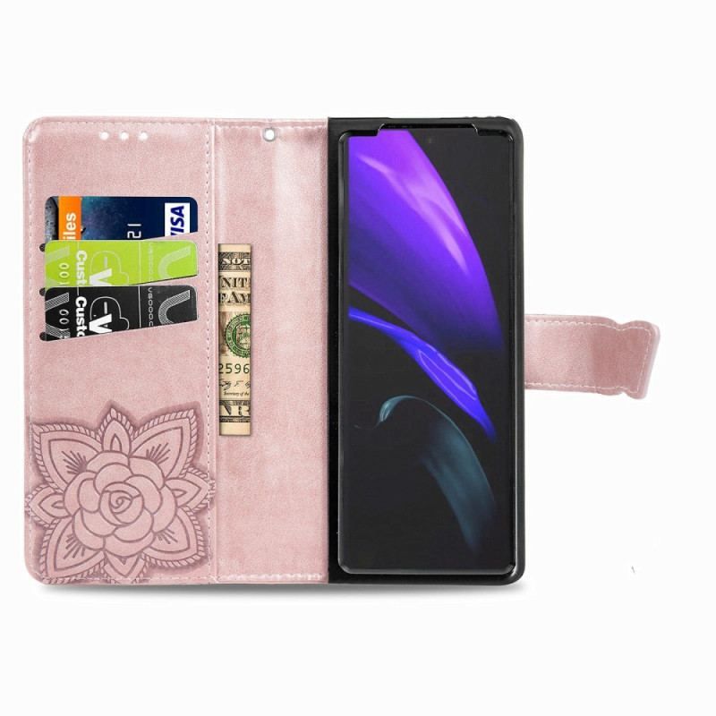 Housse Samsung Galaxy Z Fold 4 Papillon Géant