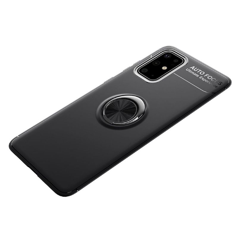 Coque Samsung Galaxy A41 avec bague métallique rotative