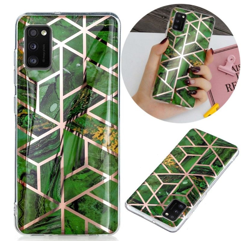 Coque Samsung Galaxy A41 Flexible Géométrie