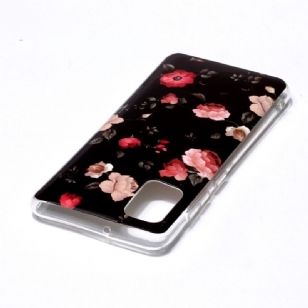 Coque Samsung Galaxy A41 Luminous Fleurs