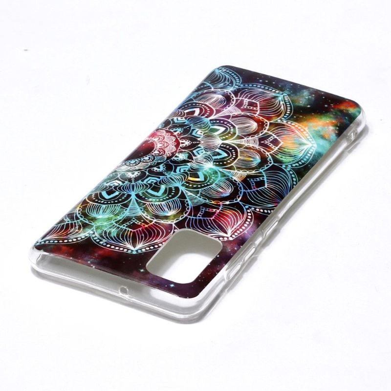 Coque Samsung Galaxy A41 Luminous Mandala Coloré