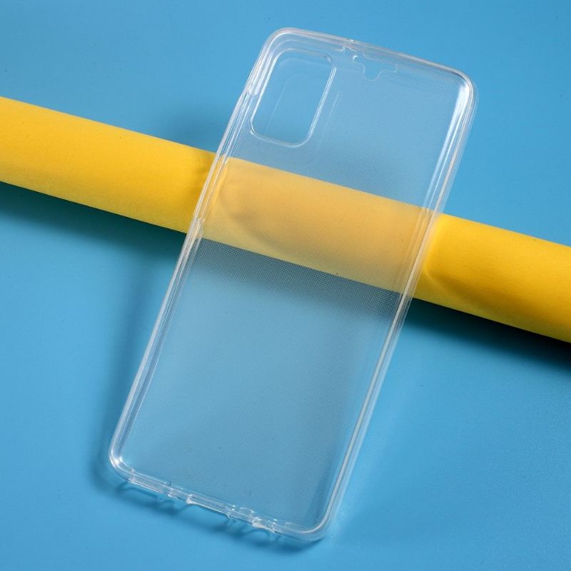 Coque Samsung Galaxy A41 transparente intégrale (2 pièces)