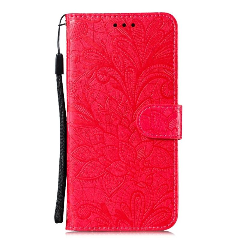 Housse Samsung Galaxy A41 Fleur Dentelle Chic