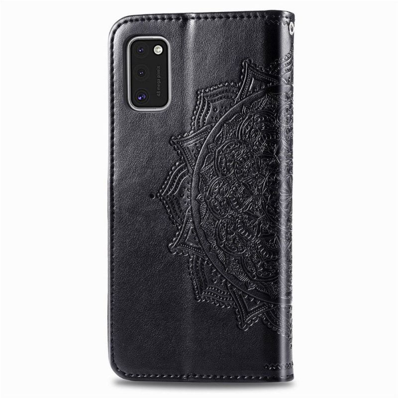 Housse Samsung Galaxy A41 Mandala Relief