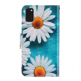 Housse Samsung Galaxy A41 Marguerite