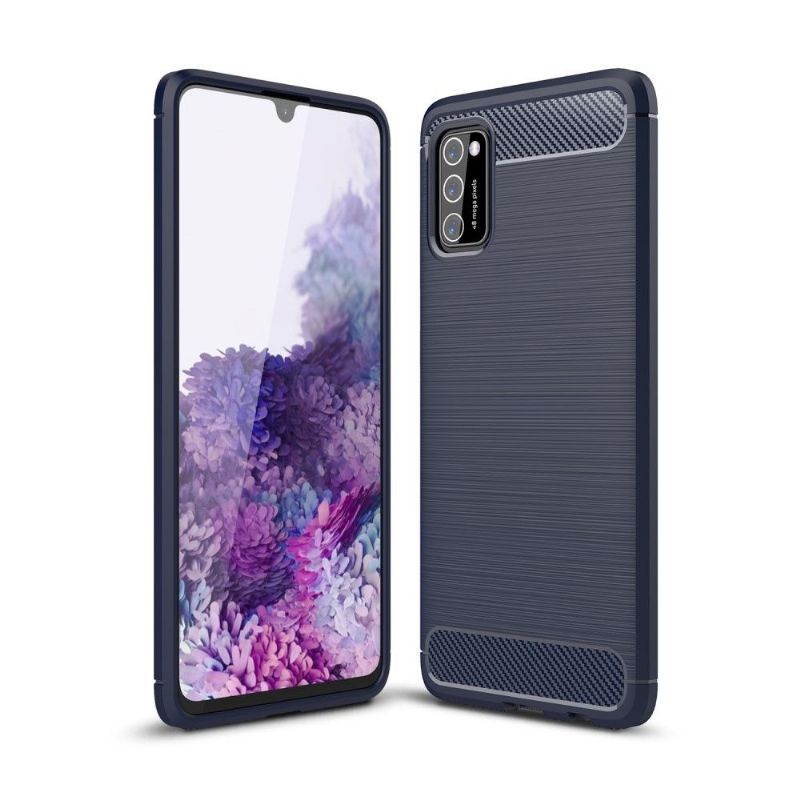 Janice - Coque Samsung Galaxy A41 en Gel Effet Brossé