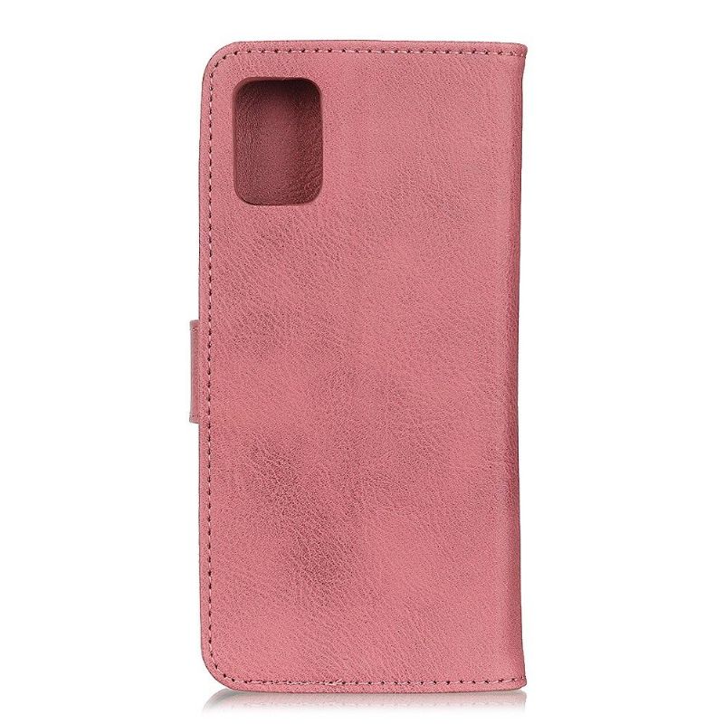 KHAZNEH - Housse Samsung Galaxy A41 imitation cuir - Rose