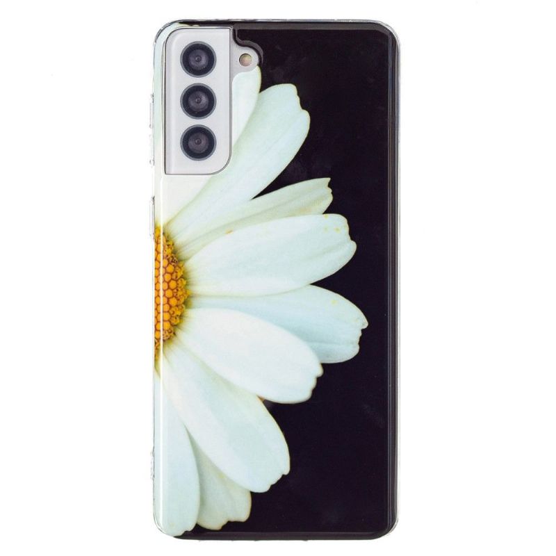 Coque Samsung Galaxy S21 5G Fluorescente Marguerite