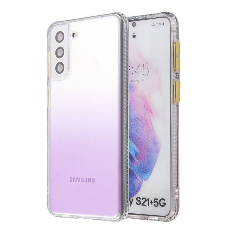 Coque Samsung Galaxy S21 5G Transparent Dégradé