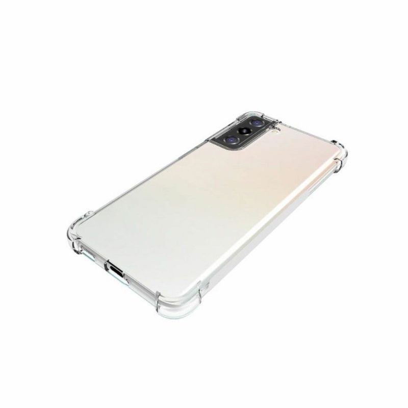 Coque Samsung Galaxy S21 transparente angles renforcés