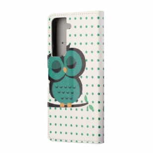 Housse Samsung Galaxy S21 5G Hibou polka dot