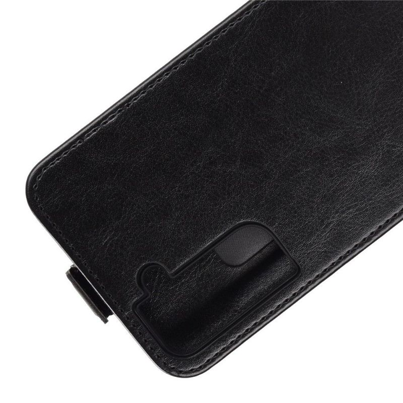 Housse Samsung Galaxy S21 5G simili cuir avec rabat verticale