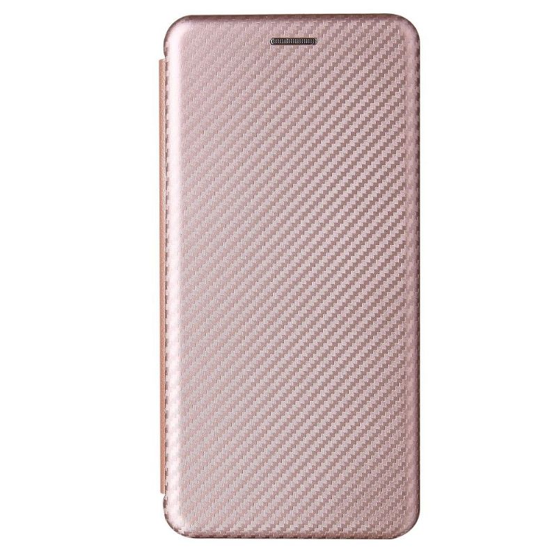 Housse Samsung Galaxy S21 5G simili cuir fibre de carbone