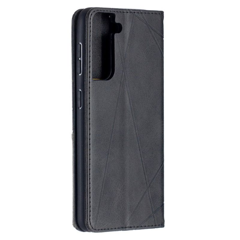 Housse Samsung Galaxy S21 Célinia Style Cuir Porte Cartes