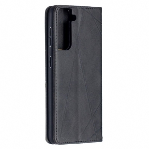 Housse Samsung Galaxy S21 Célinia Style Cuir Porte Cartes