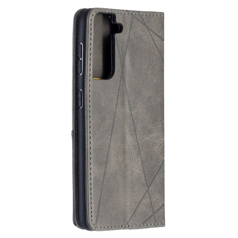 Housse Samsung Galaxy S21 Célinia Style Cuir Porte Cartes