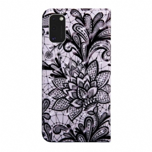 Housse Samsung Galaxy S21 Lace Flower