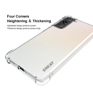 Protection Coque Samsung Galaxy S21 ENKAY Transparent