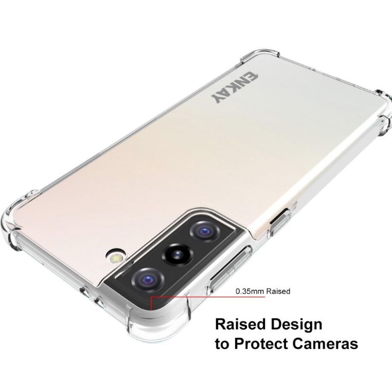 Protection Coque Samsung Galaxy S21 ENKAY Transparent