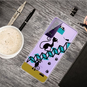 Samsung Galaxy S21 5G - Coque illustration chat