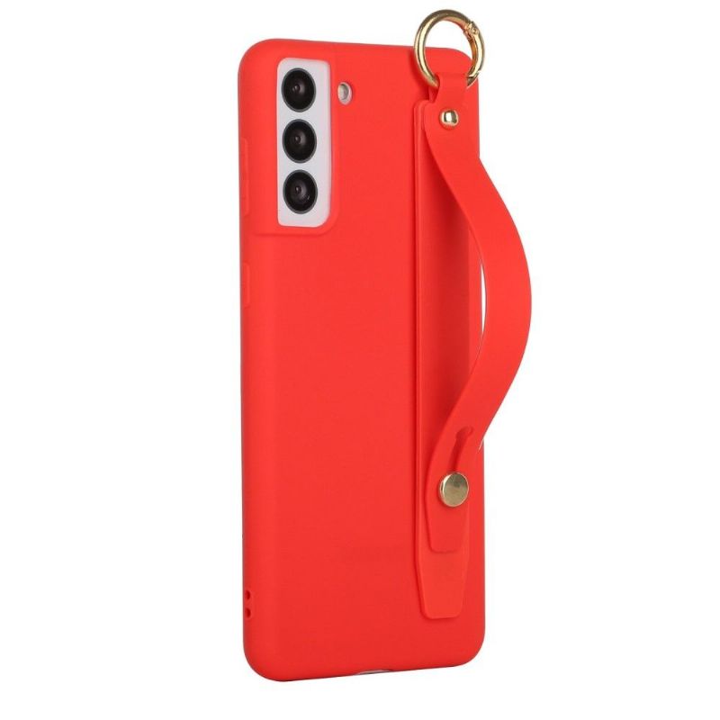 Samsung Galaxy S21 5G - Coque Strap en silicone