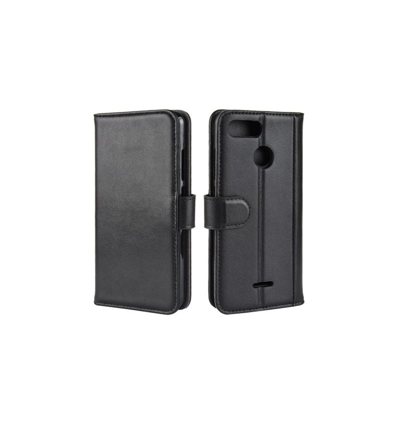 Xiaomi Redmi 6 - Étui en cuir premium porte cartes