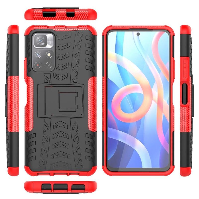 Coque Poco M4 Pro 5G antidérapante avec support