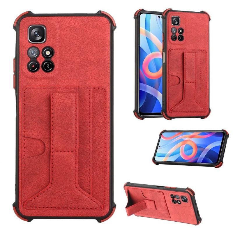 Coque Poco M4 Pro 5G Coline Porte-cartes