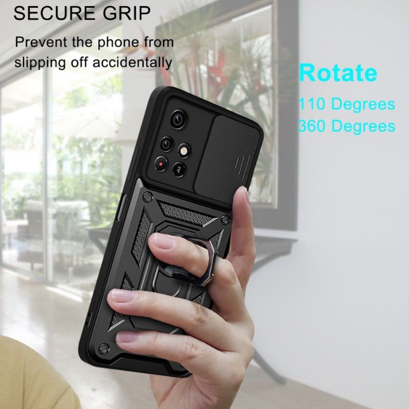 Coque Xiaomi Poco M4 Pro 5G Camera Slide Fonction Support