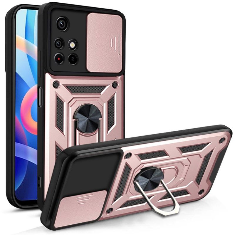 Coque Xiaomi Poco M4 Pro 5G Camera Slide Fonction Support