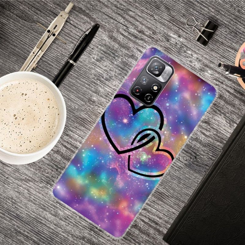 Coque Xiaomi Poco M4 Pro 5G Coeurs