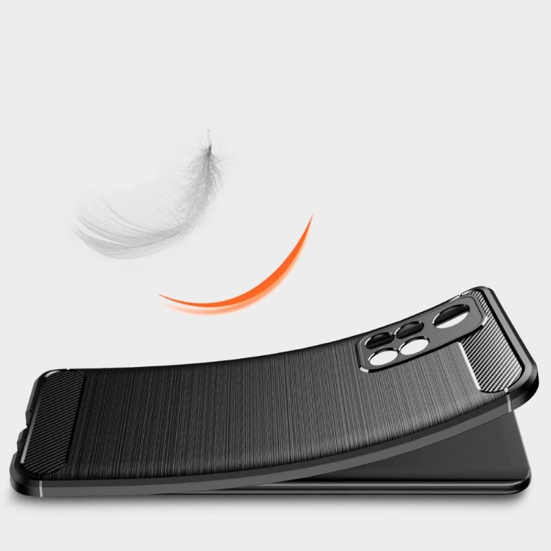 Coque Xiaomi Poco M4 Pro 5G flexible effet brossé