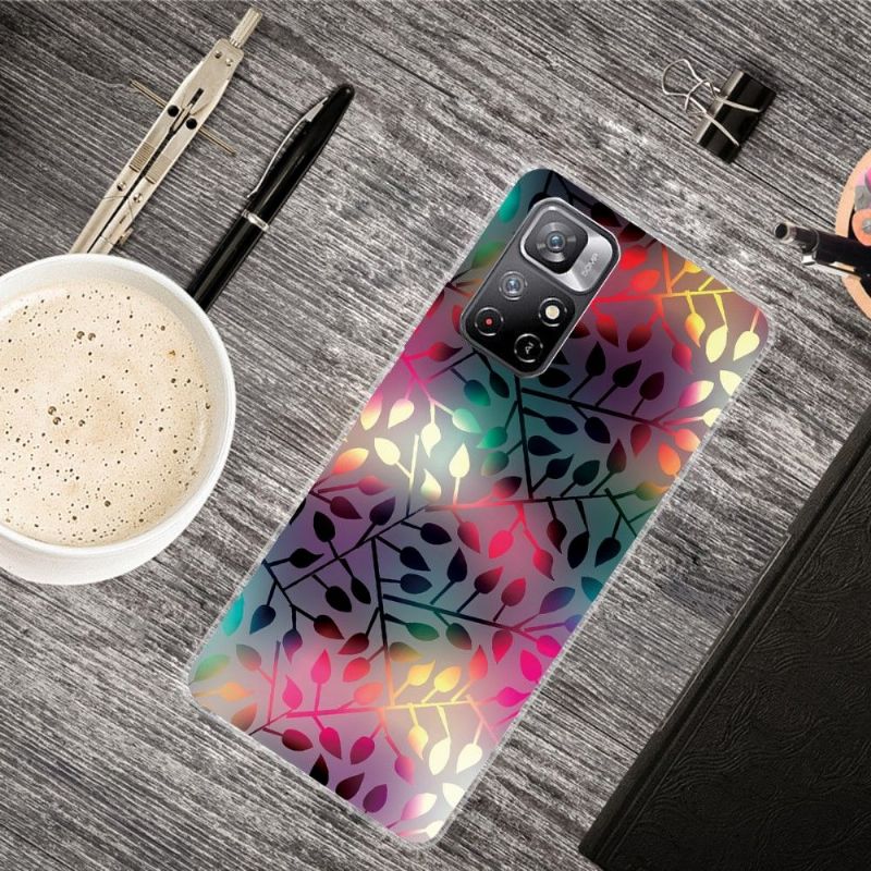 Coque Xiaomi Poco M4 Pro 5G Leaf